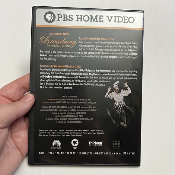 Broadway The American Musical B'Way PBS Home Video 3 DVD Box Set - Picture 10 of 16